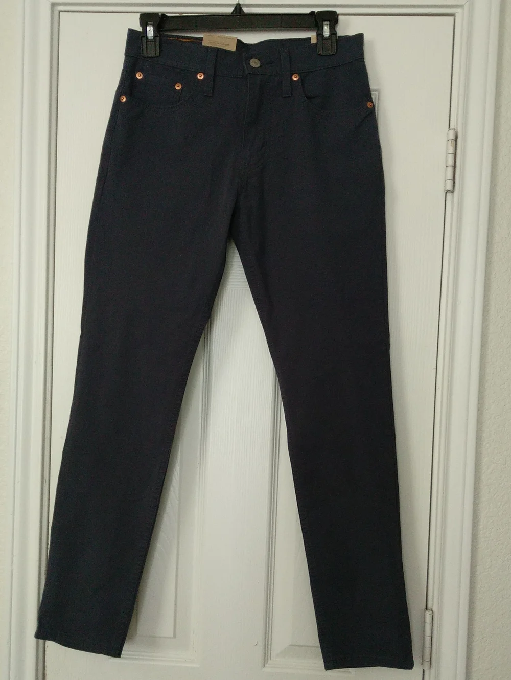 Levi's 512 Slim Taper Bluish Grey Pants Men's Size W28/L30 NWT